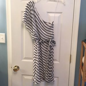 Express one shoulder cocktail dress Sz S